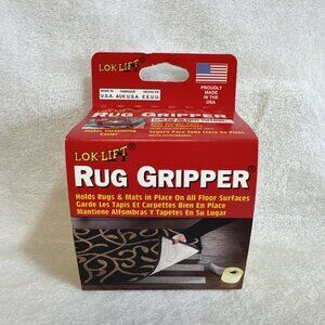 Lok-Lift Rug Gripper, Hold Rugs in‎ Place on all Floor Surfaces - 2.5" x 25'